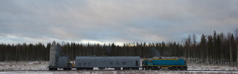 Swarm Upper Composite transferred to the launch pad 