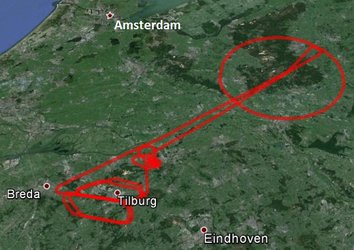 Aircraft tracking via Galileo 