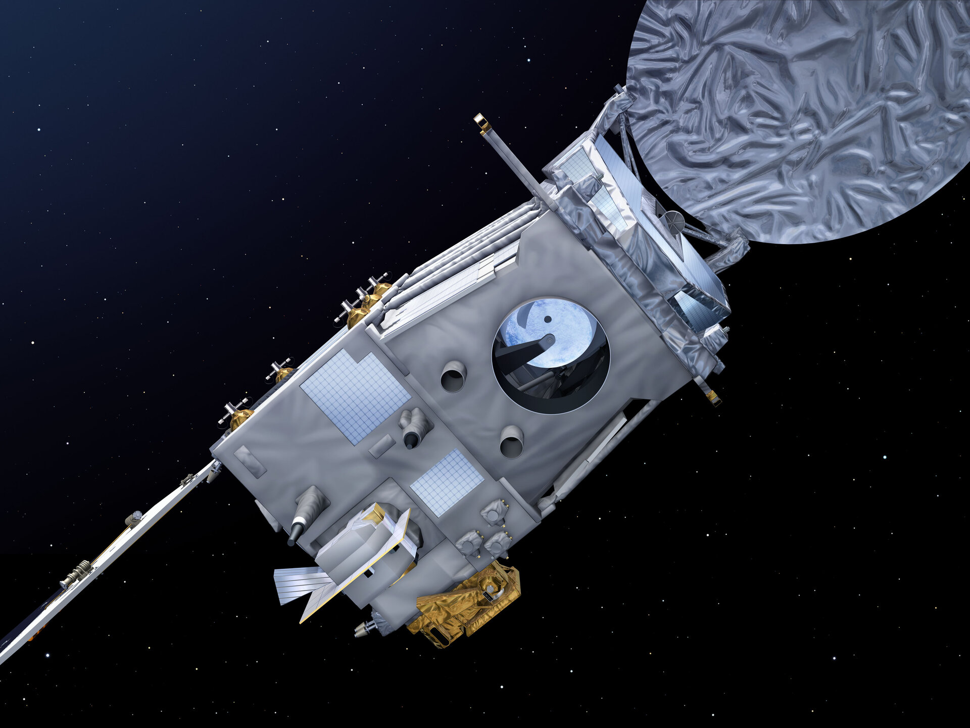 Artist's view of EarthCARE