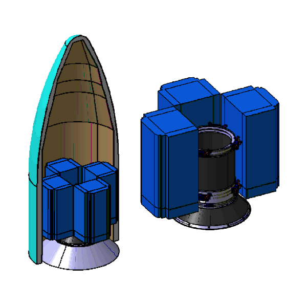 Dispenser to hold four Galileos