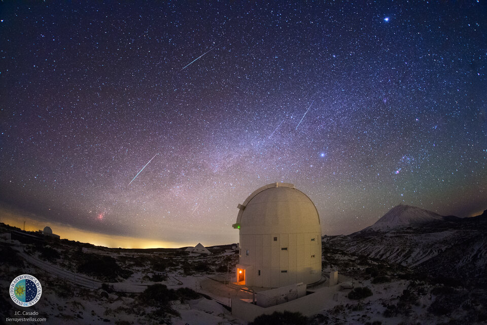 Optische Bodenstation der ESA auf Teneriffa