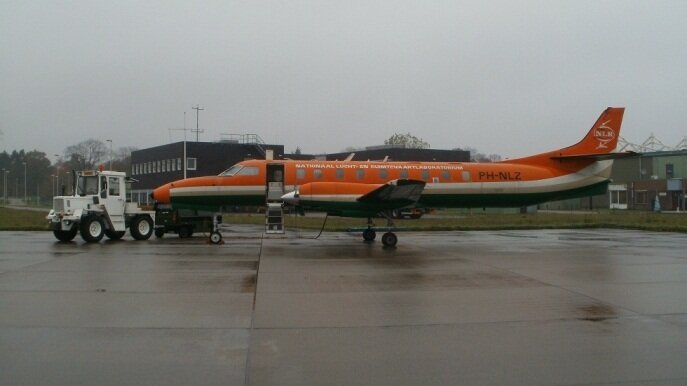 Aircraft used for Galileo testing 