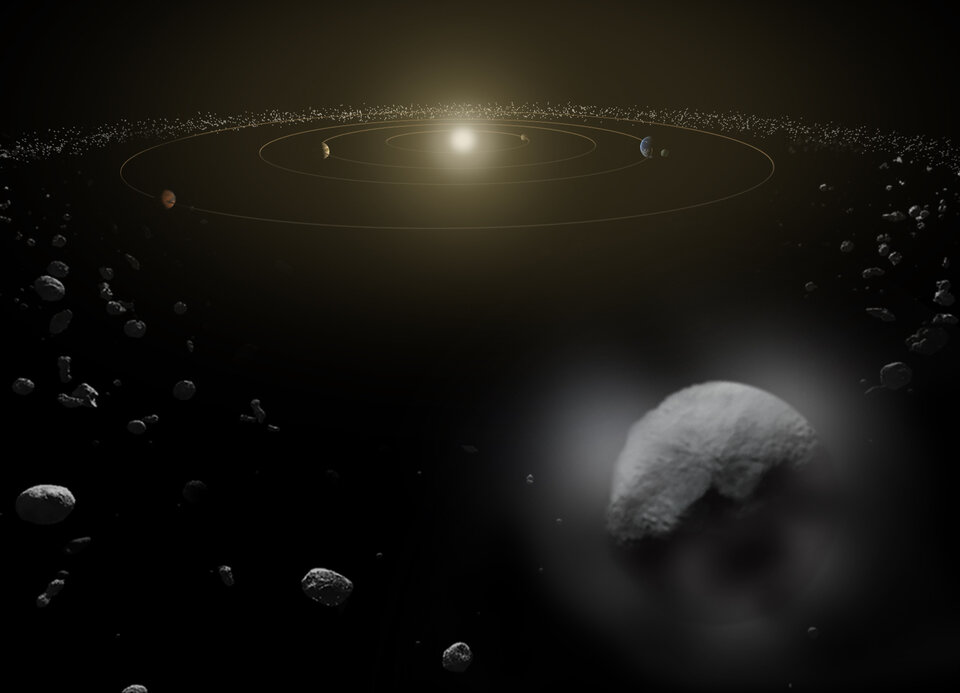 The students’ Calathus mission would return a sample from dwarf planet Ceres. 