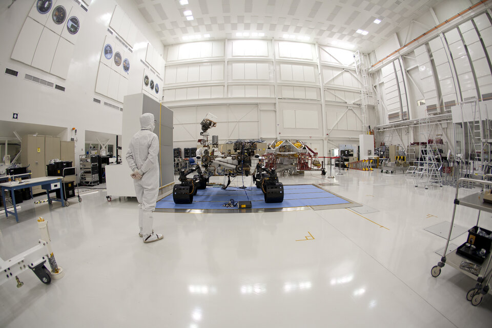 Le fardeau biologique du rover Curiosity sous contrôle