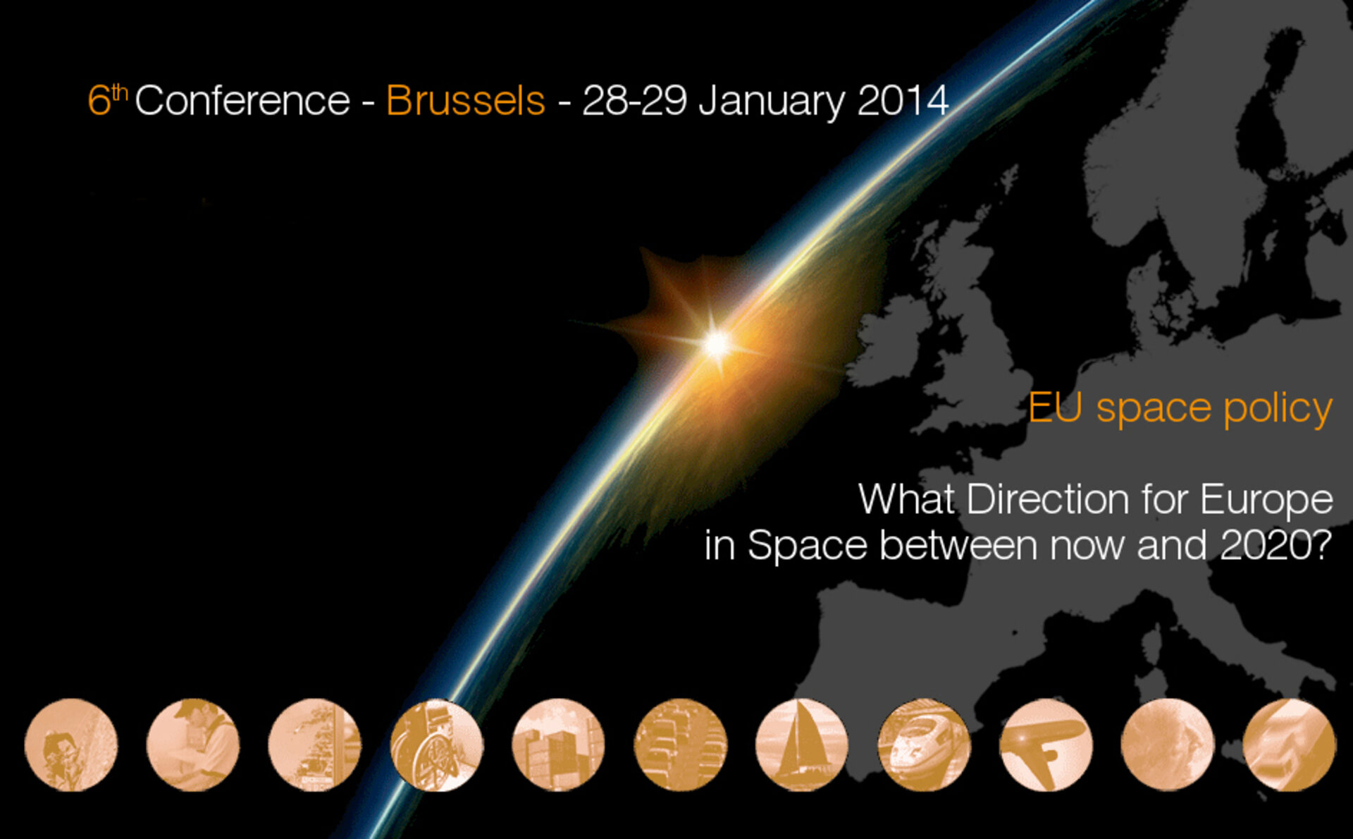 Konference o kosmické politice EU 2014