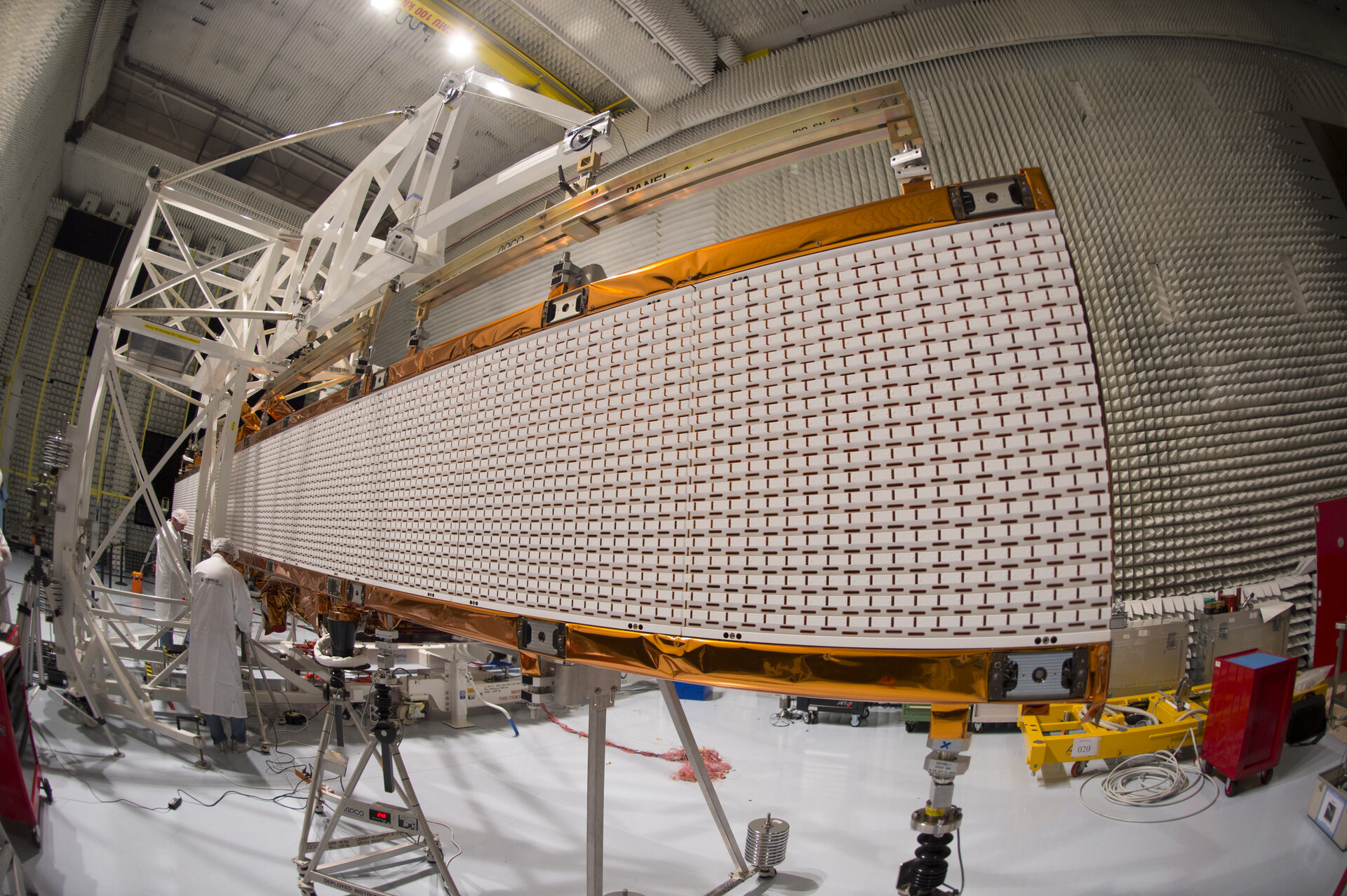 Sentinel-1A radar deployment