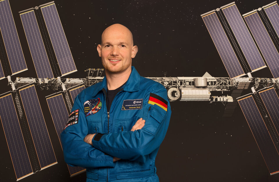 ESA astronaut Alexander Gerst