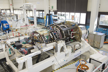 IXV during integration at Thales Alenia Space 