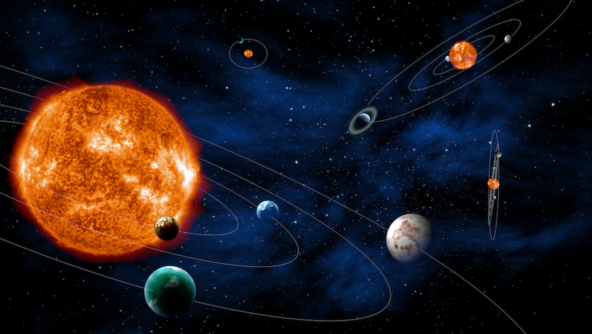 Searching for exoplanetary systems