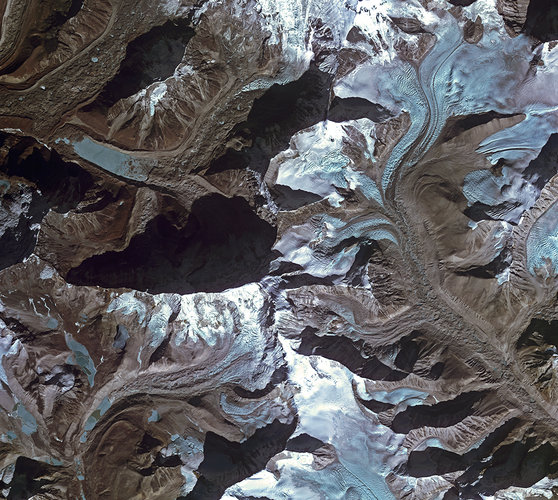 Imja glacier, Himalayas