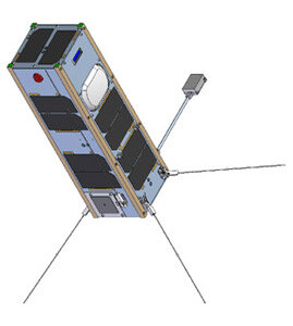 Three-unit CubeSat