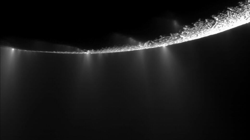 Enceladus plumes