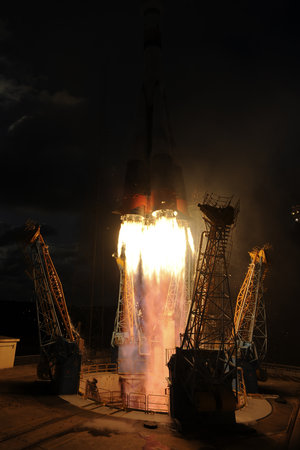 Sentinel-1A liftoff