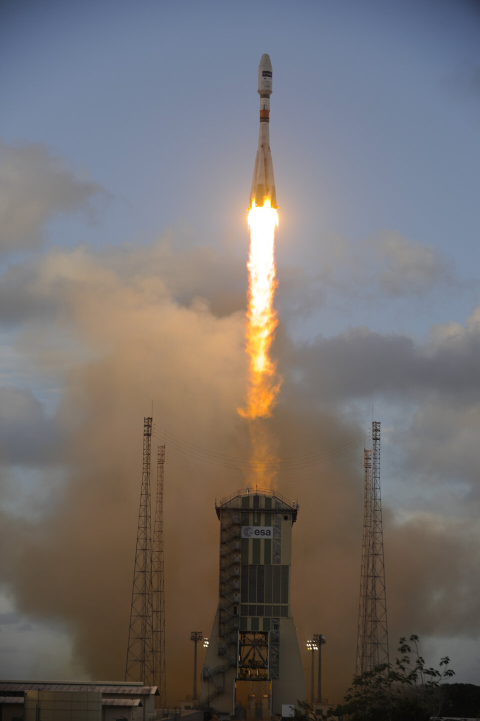 Start von Sentinel-1A am 3. April 2014