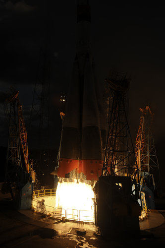 Sentinel-1A liftoff