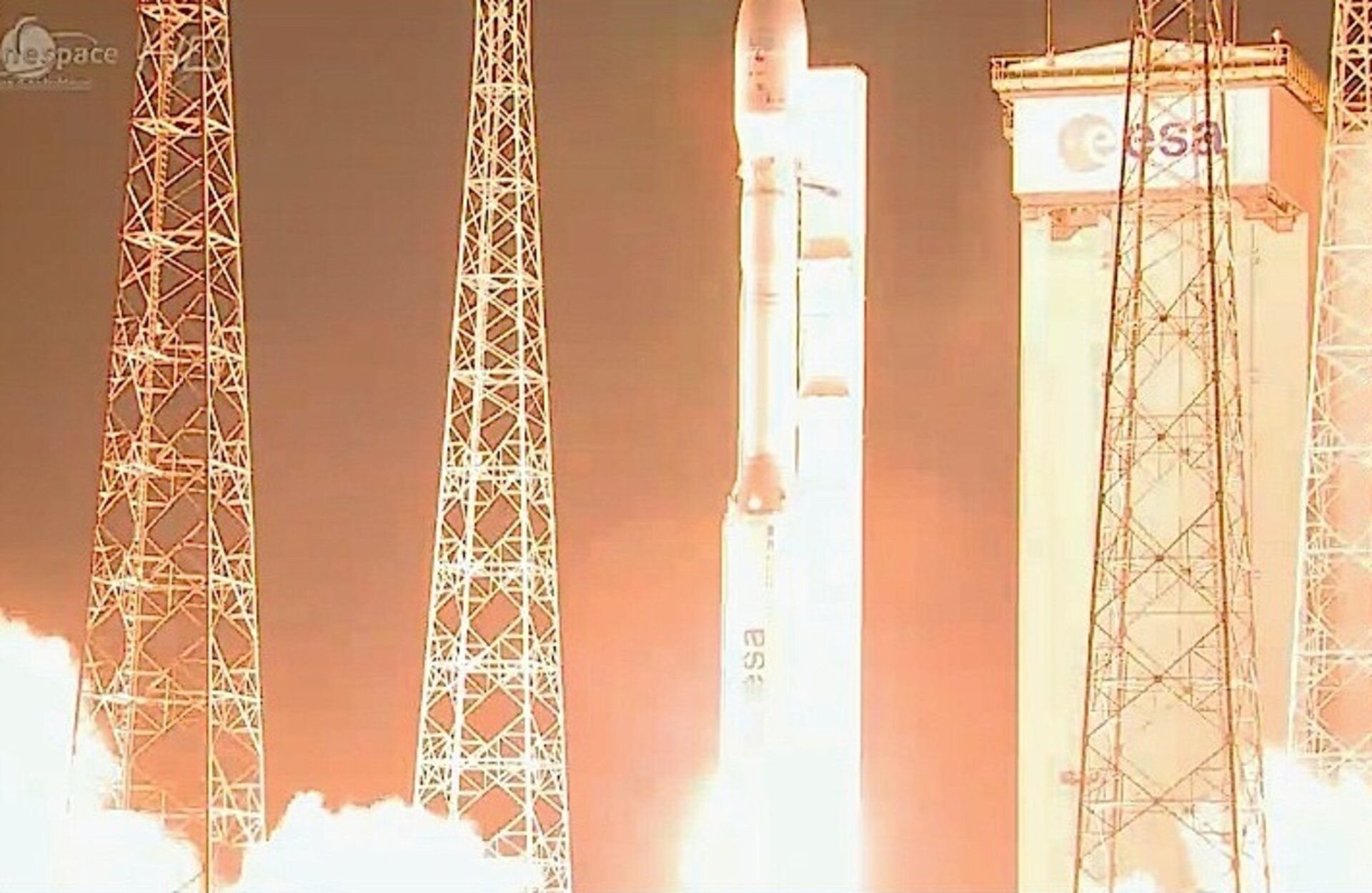 Vega liftoff on flight VV03