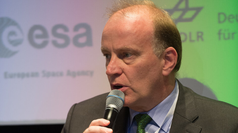 Marco Fuchs, Vizepräsident Raumfahrt des BDLI und Mitglied im Präsidium