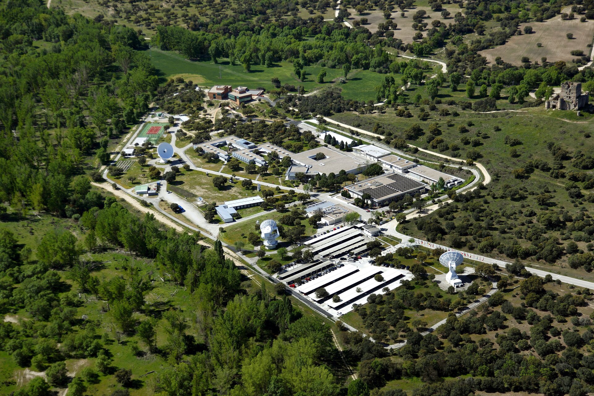 Aerial view of ESAC, 2014