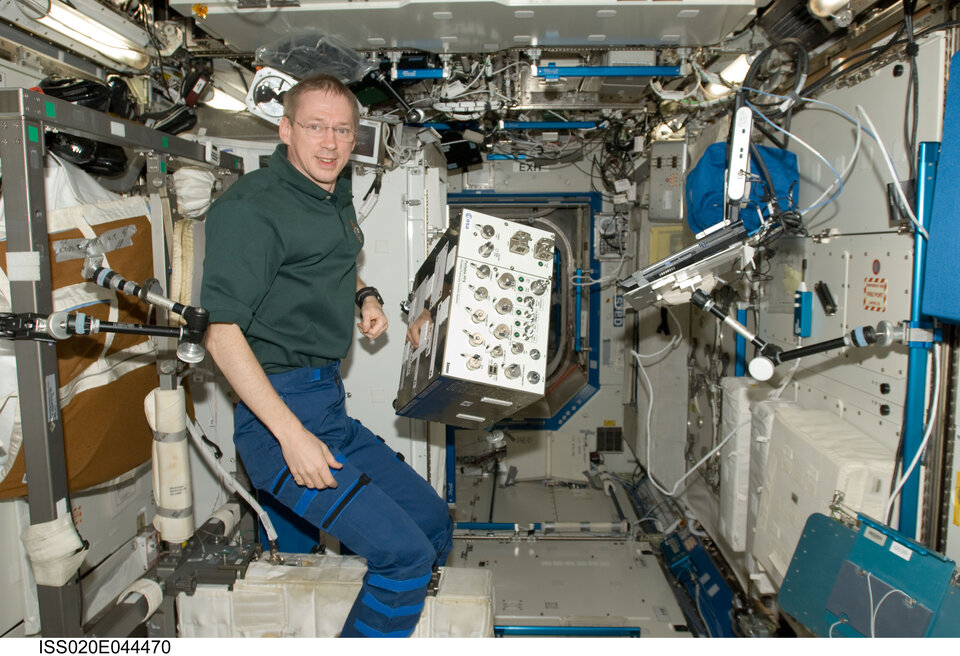 ESA-astronaut Frank de Winne