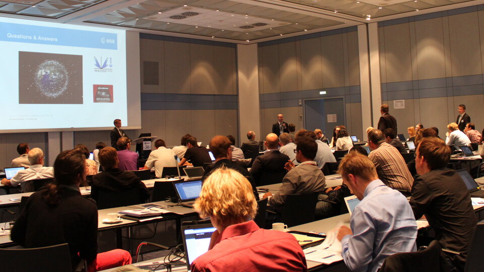 Space debris workshop at ESOC