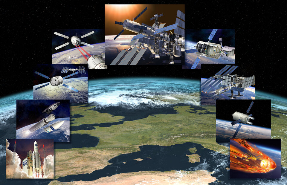 Visualisering van de missie van ATV 5
