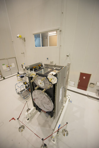 Galileo SAT 5 in the S5A building