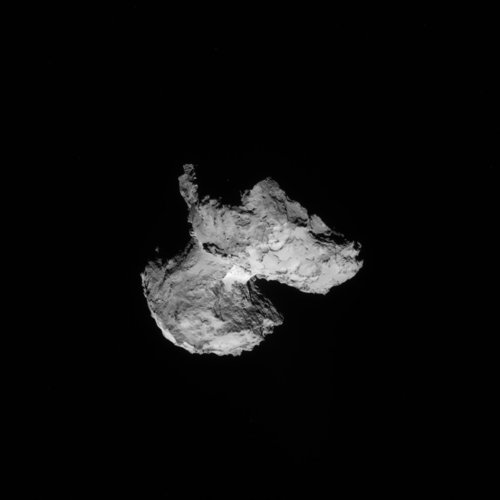 Comet on 12 August 2014 - NavCam 