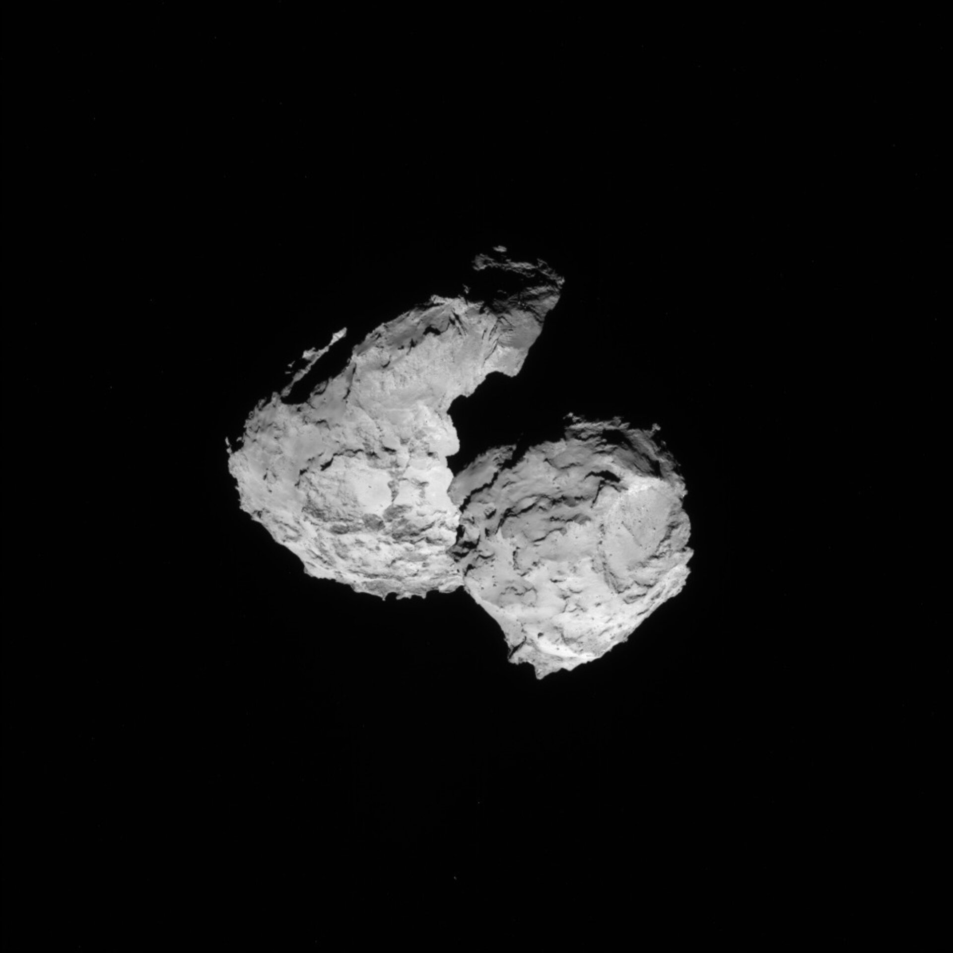 Comet on 17 August 2014 - NavCam 