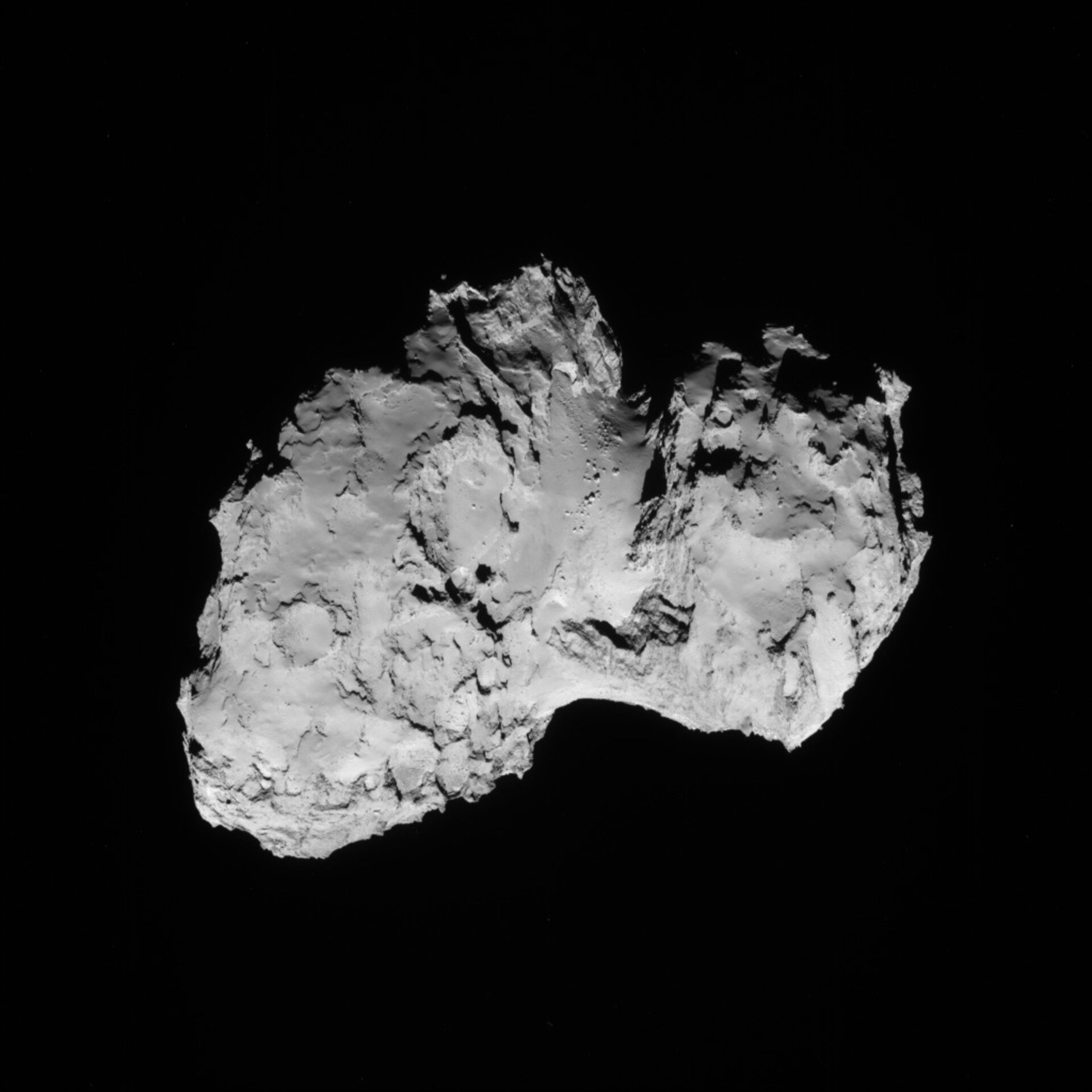 Comet on 19 August 2014 - NavCam 