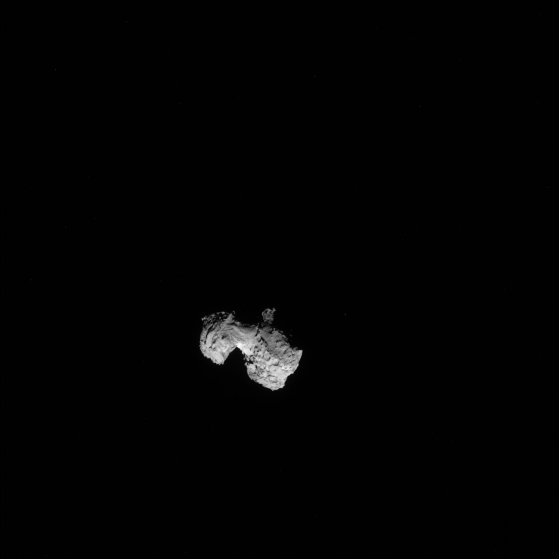 Comet on 3 August 2014 - NavCam 
