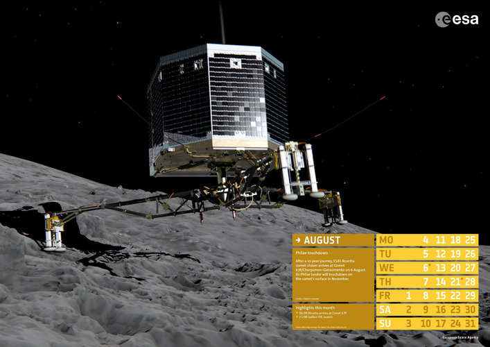 Philae touchdown