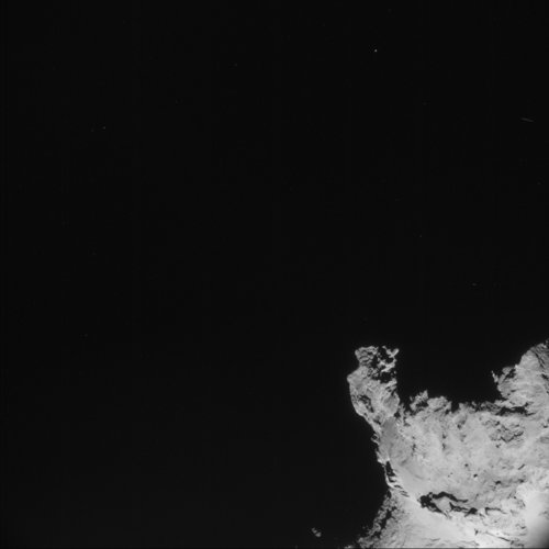Comet on 2 September 2014 – NavCam (D) 