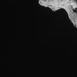 Comet on 31 August 2014 – NavCam (C) 