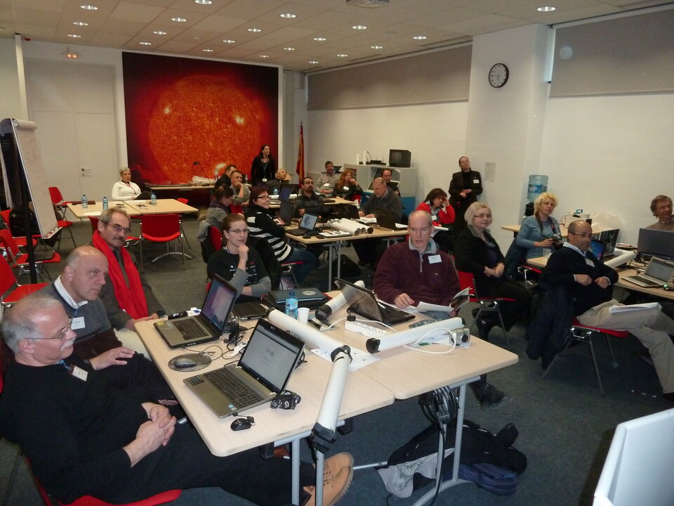 Hands-on sessions at the ESA/GTTP workshop