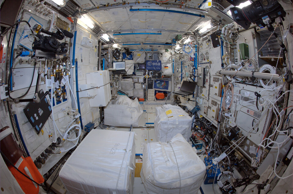 Inside the Space Station