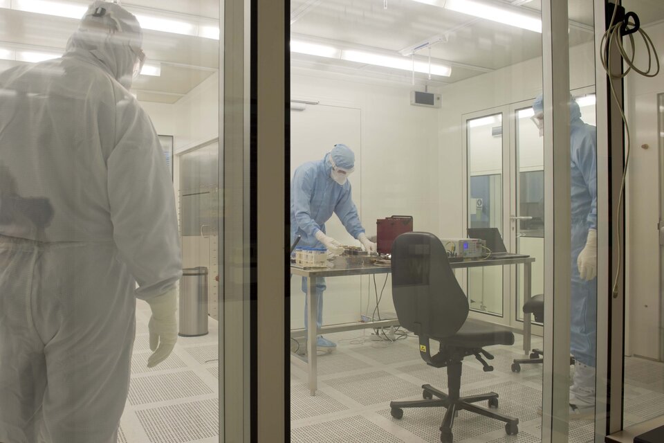 Werken in een cleanroom