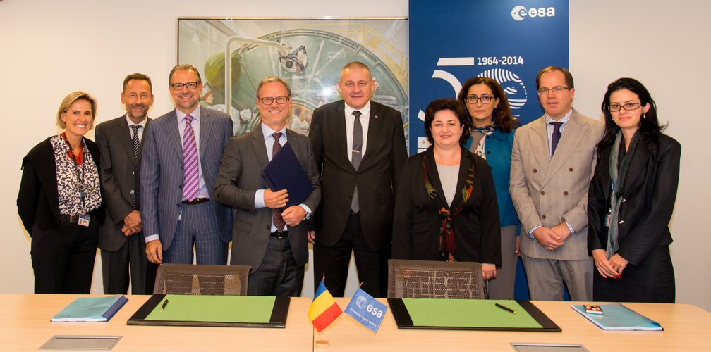 Signature of the Romanian MULTIPLY airborne contract
