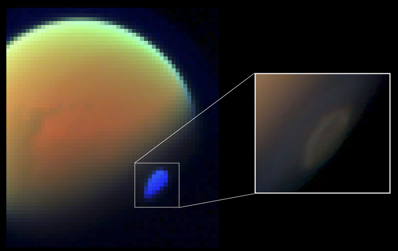 Spectral map of Titan