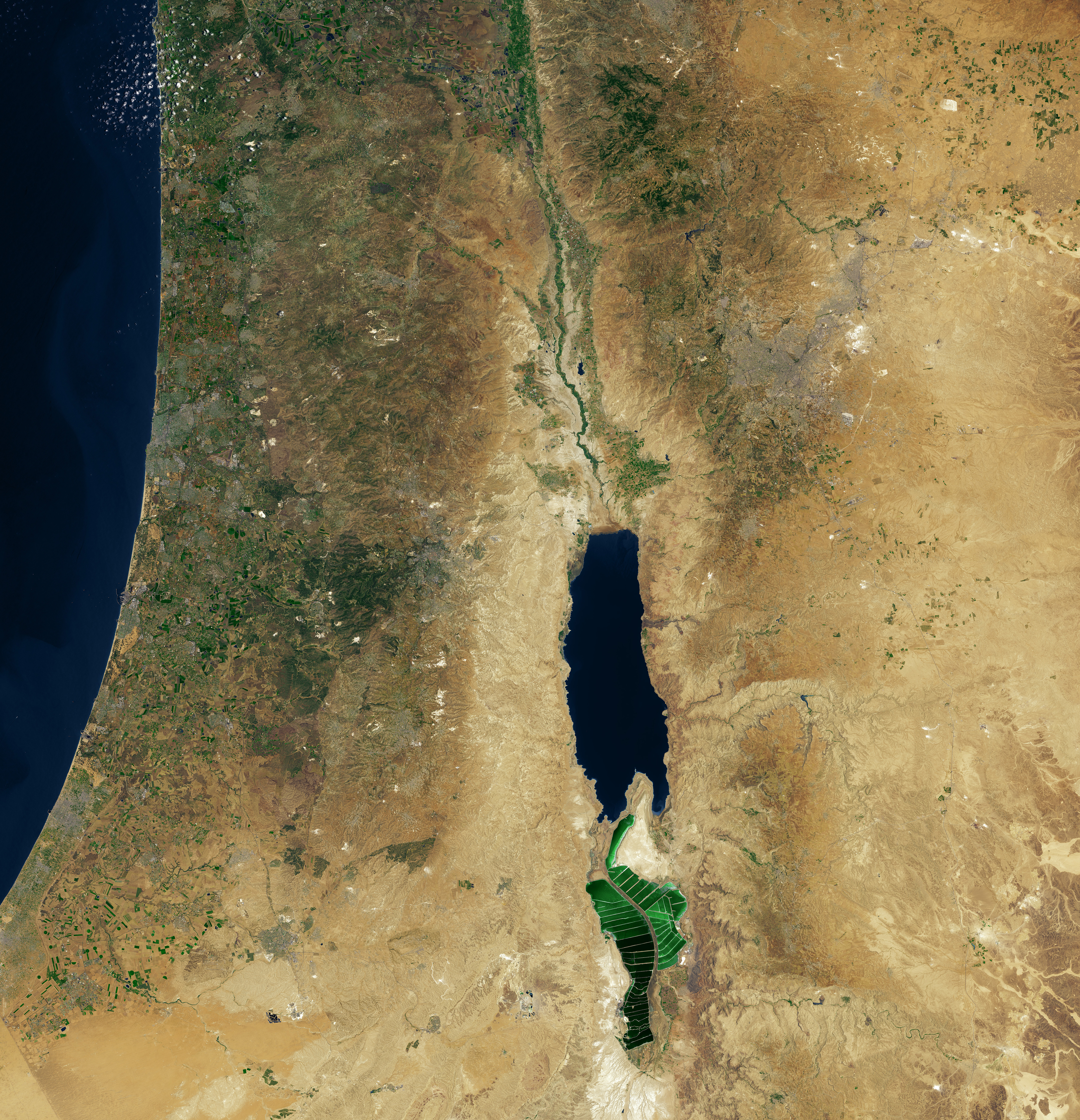 ESA - Dead Sea, Middle East