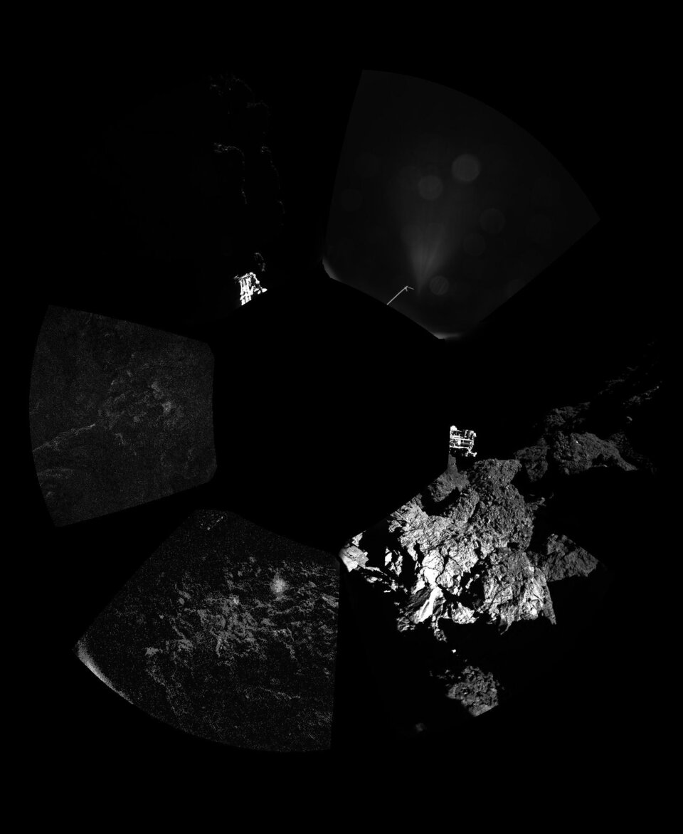 Πρώτη πανοραμική φωτογραφία του κομήτη