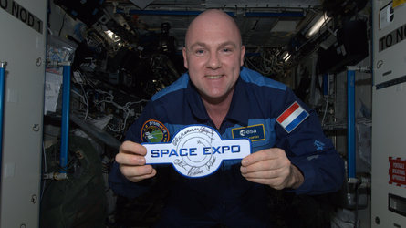 Kuipers en Van der Berg aanwezig bij Space Day 2014