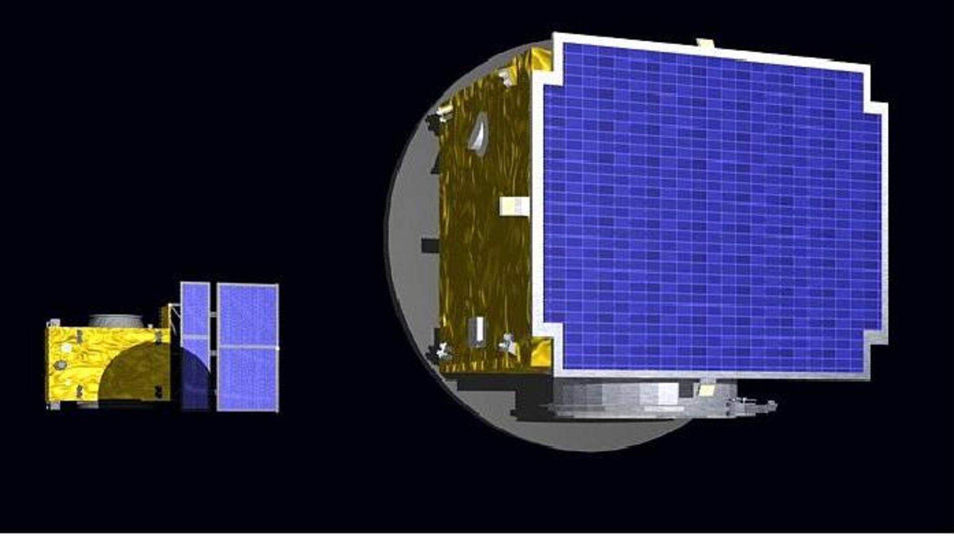 Proba-3 formation flying satellites