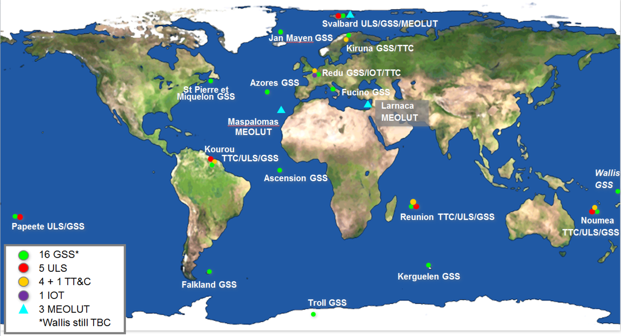 Free Satellite Location Map of Gololo