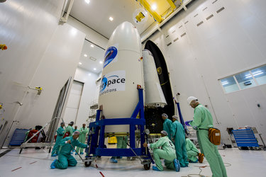 IXV during fairing encapsulation