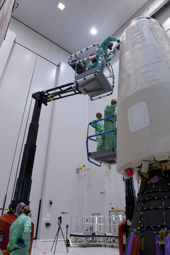 IXV is being prepared for launch