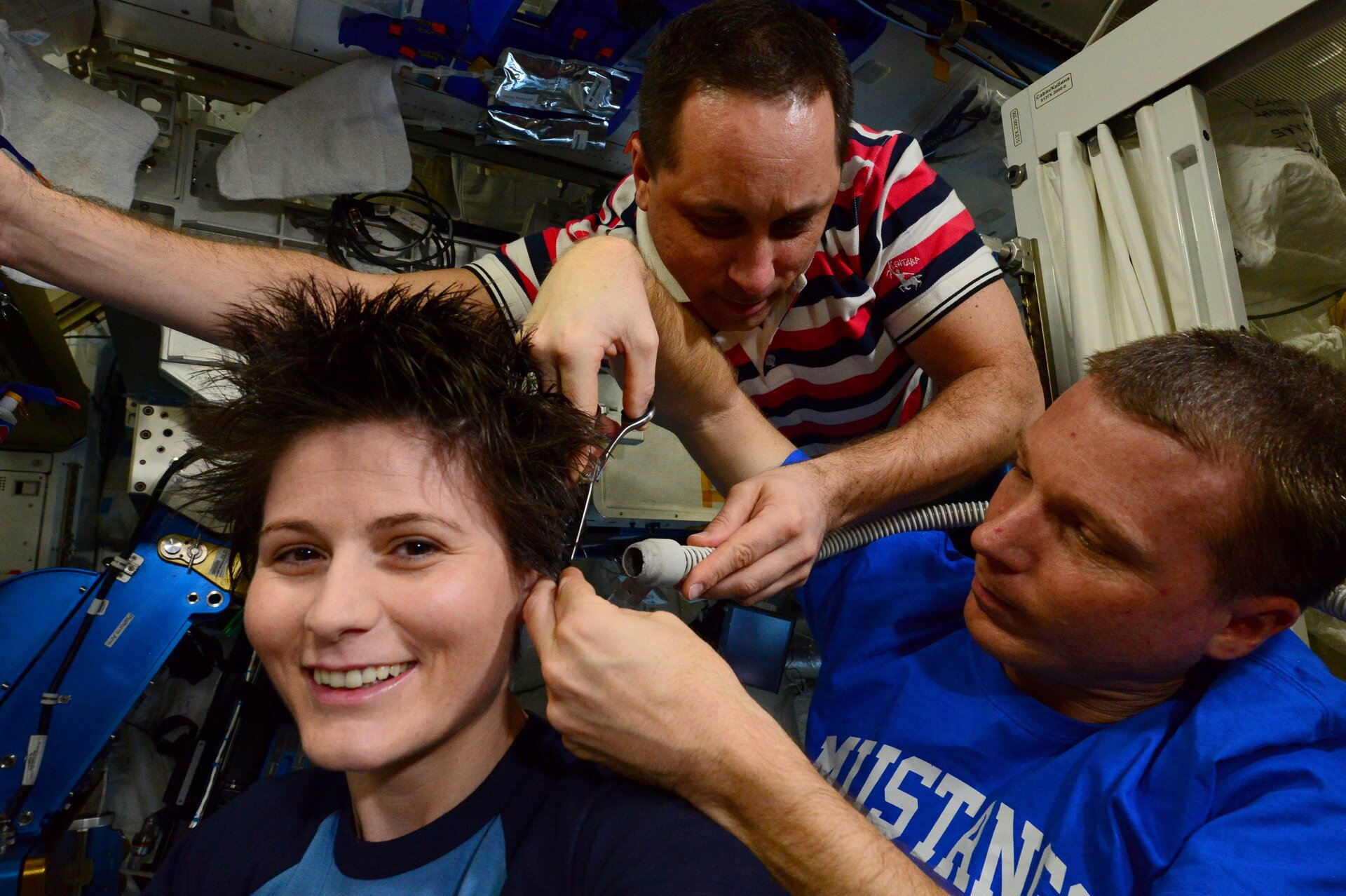 New Year haircut for Samantha