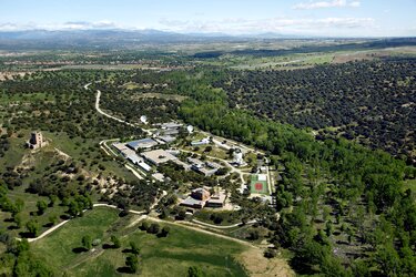 Aerial view of ESAC and sorroundings, 2014