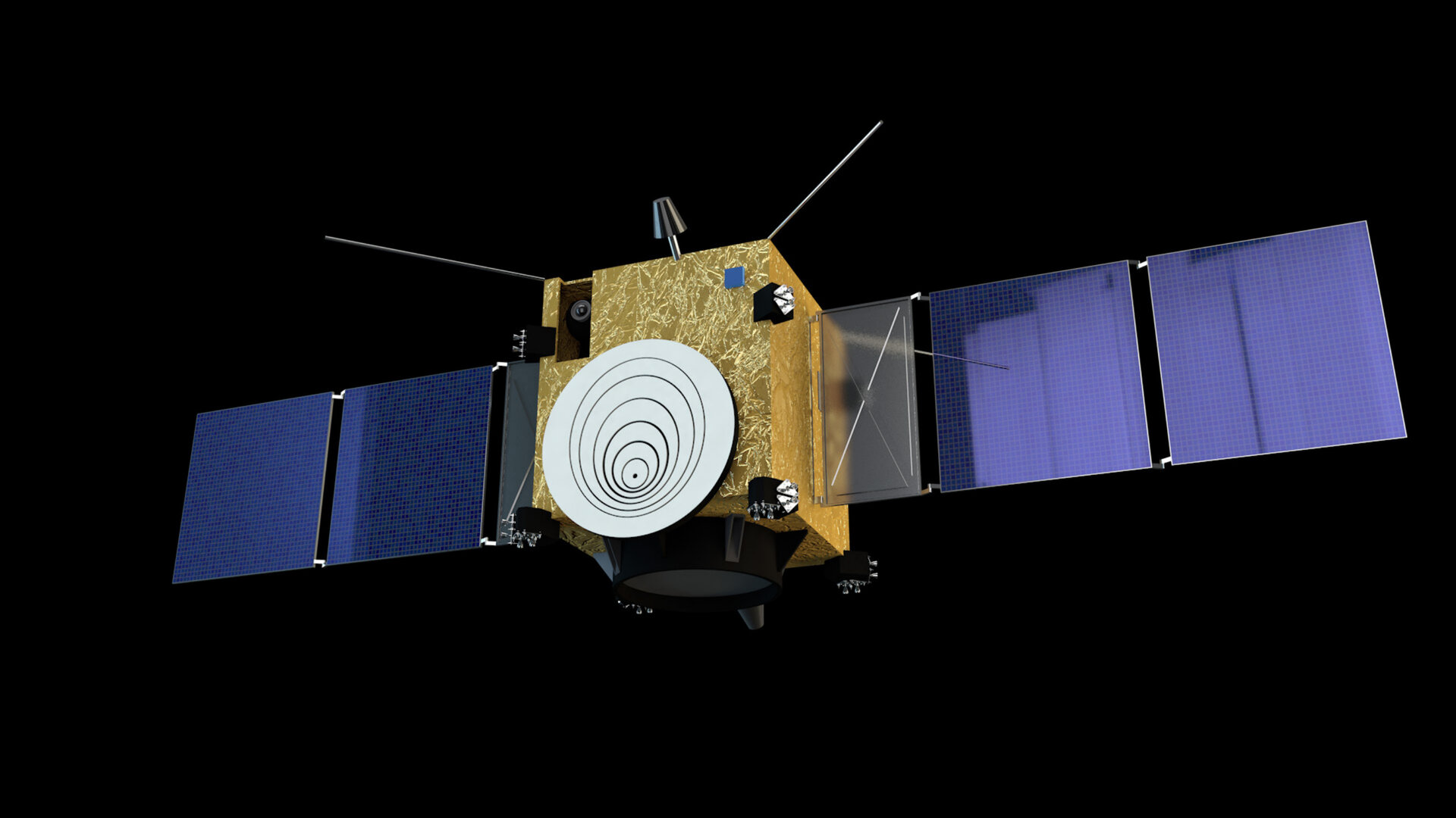 De Europese ruimtesonde van de Asteroid Impact Mission