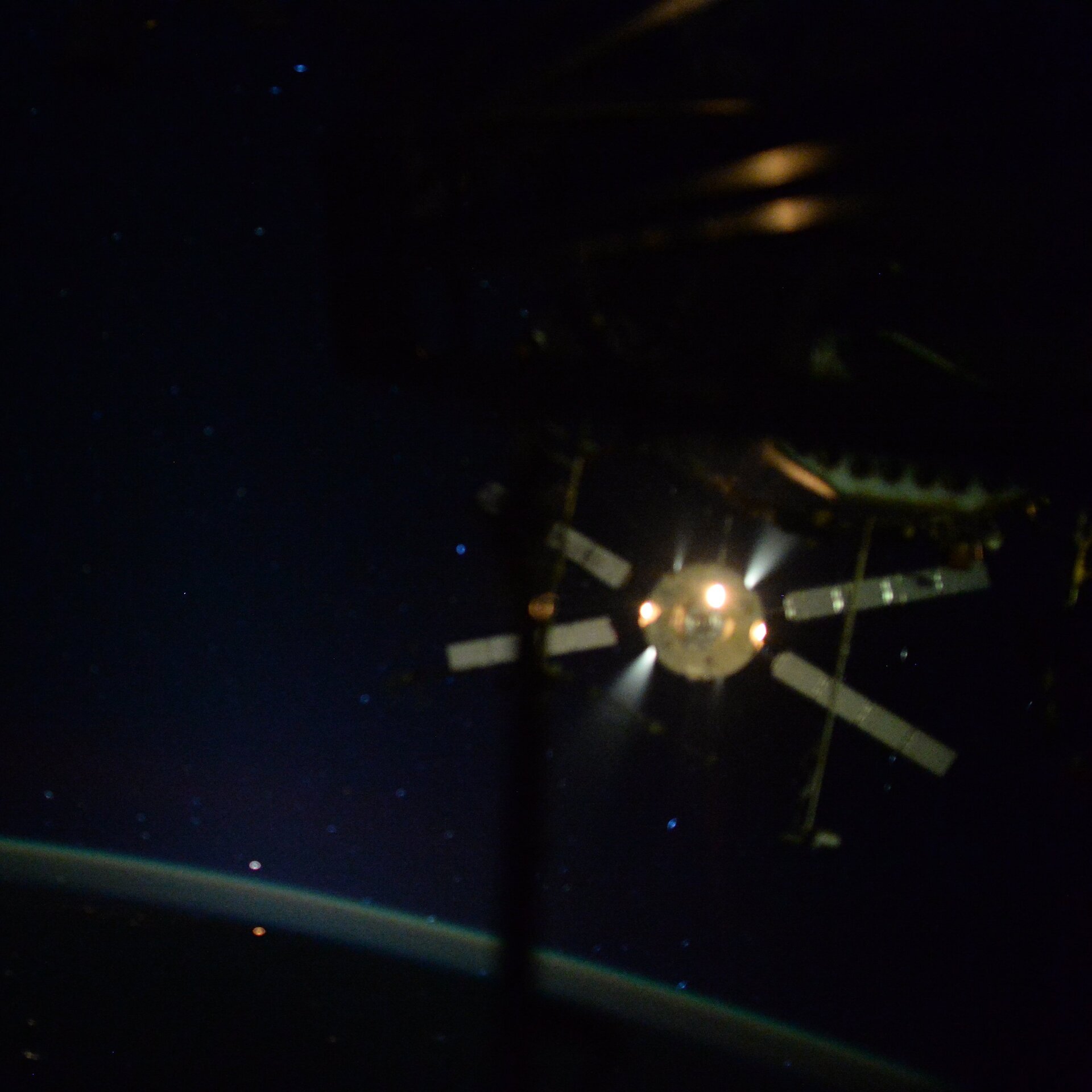 ATV-5 departs the Station