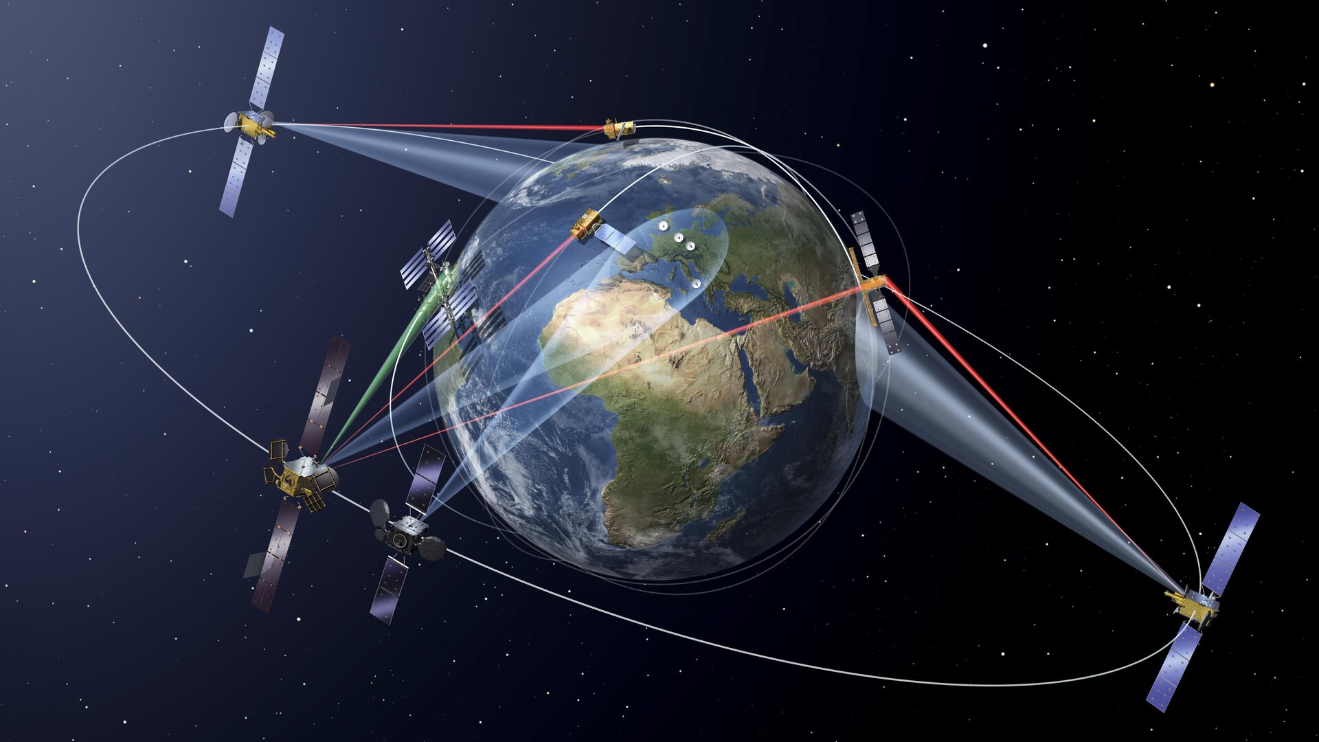 EDRS Global ist eine Erweiterung von ESA’s Europäischem Datenrelais System (EDRS)